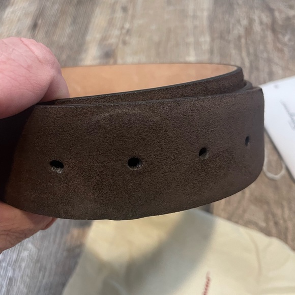 Salvatore Ferragamo brown suede belt - Picture 7 of 7